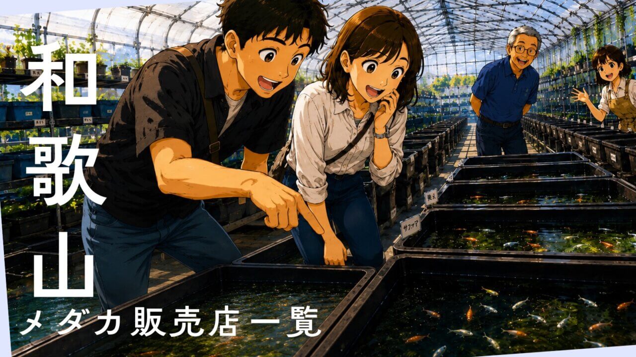 和歌山県のメダカ屋さんののアイキャッチ