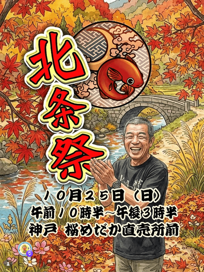 兵庫県:北条祭のフライヤー広告(2026年10月開催)