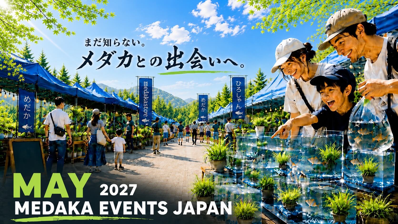 2027年5月開催のメダカイベントのアイキャッチ画像